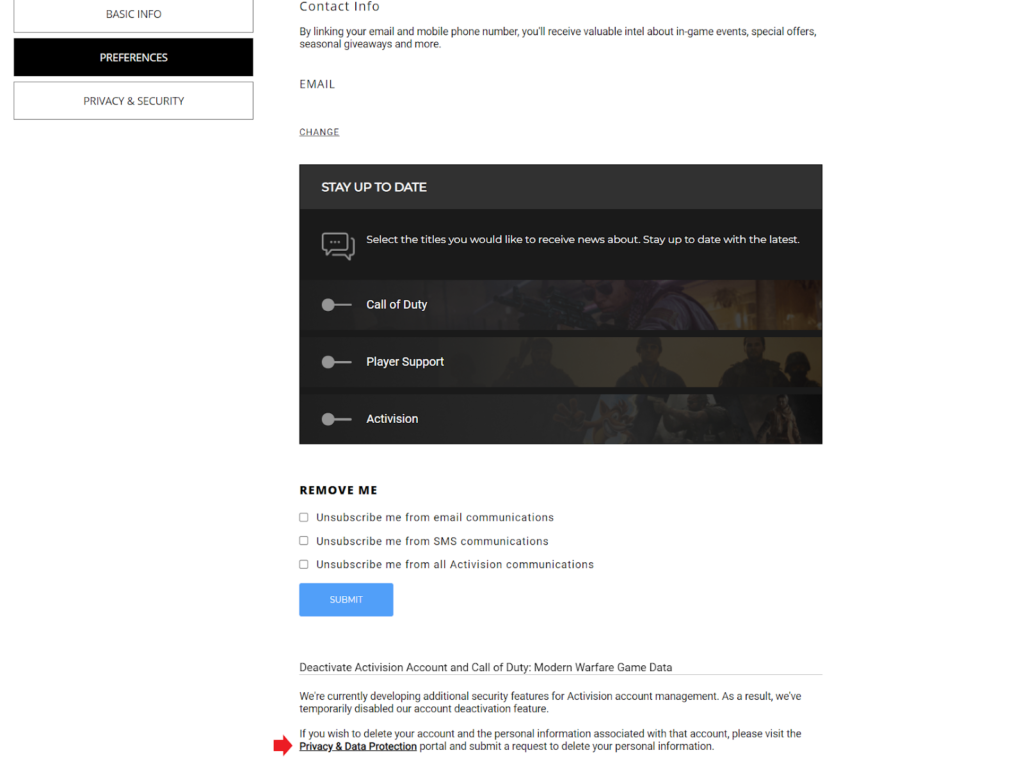 what is call of duty activision account