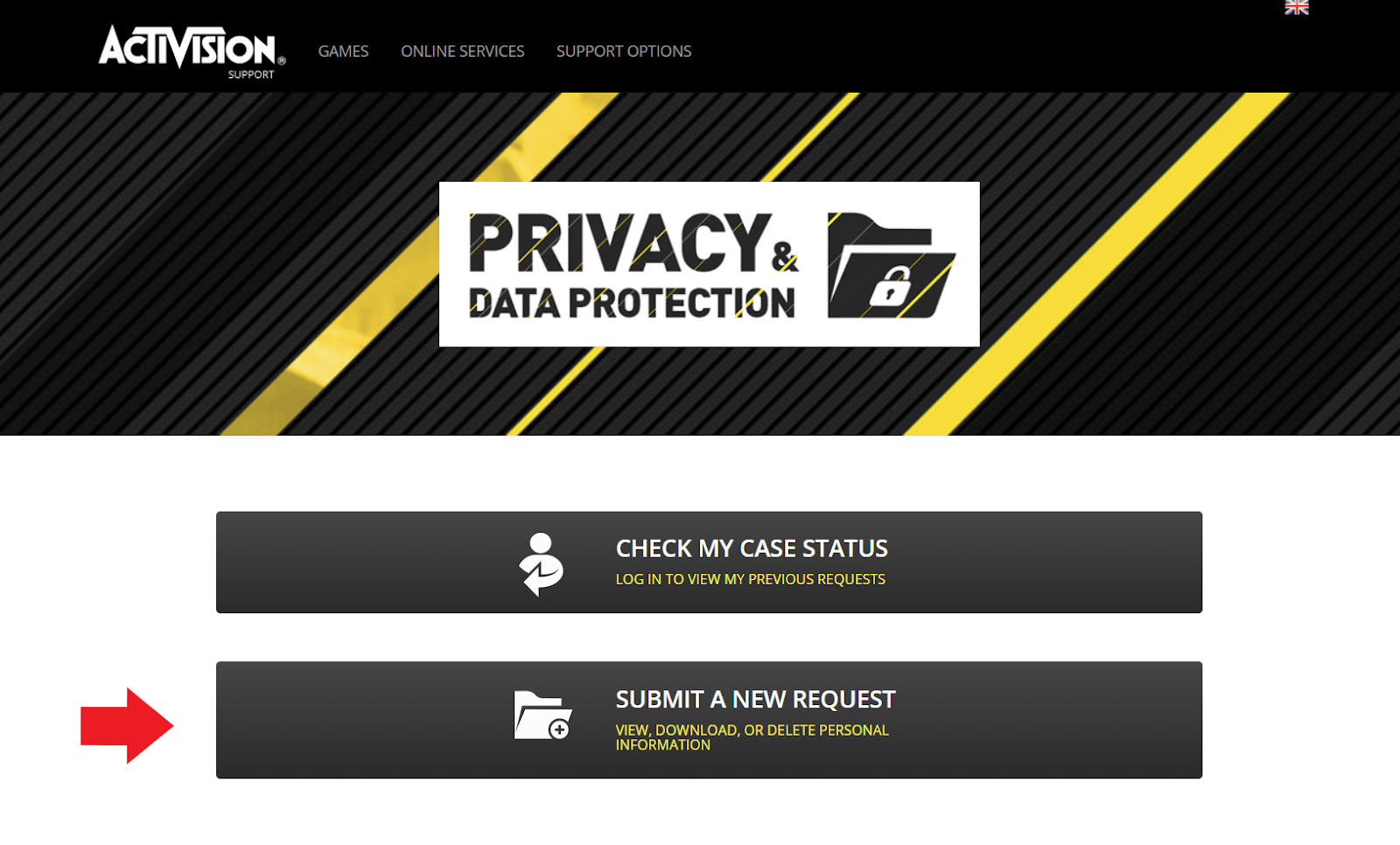 Privacy Portal  Activision Support