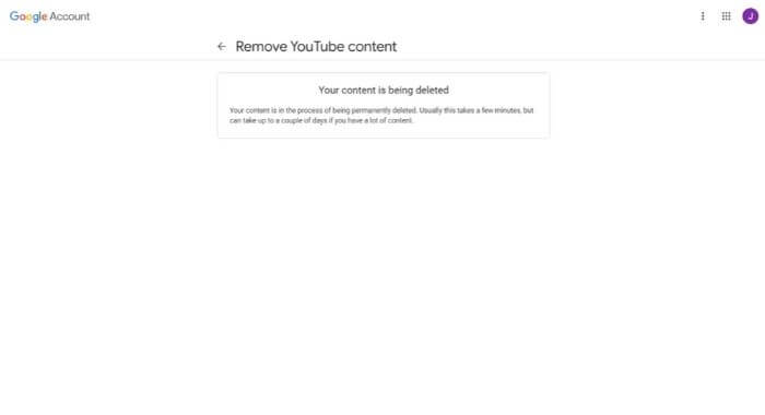 YouTube Has Been Deleted