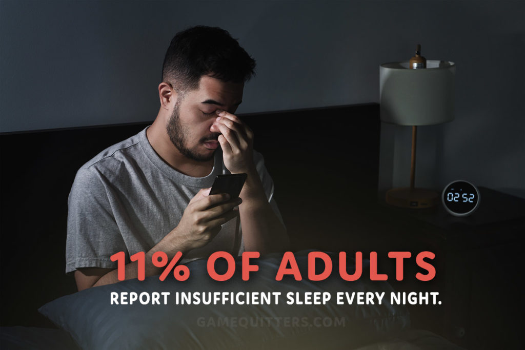 adults sleep deprived