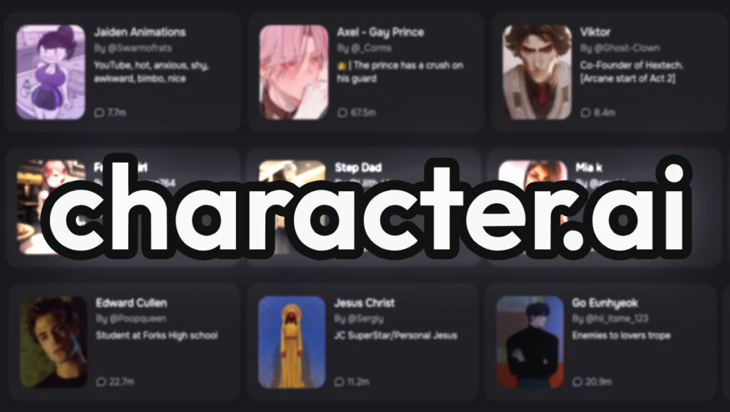 character ai logo