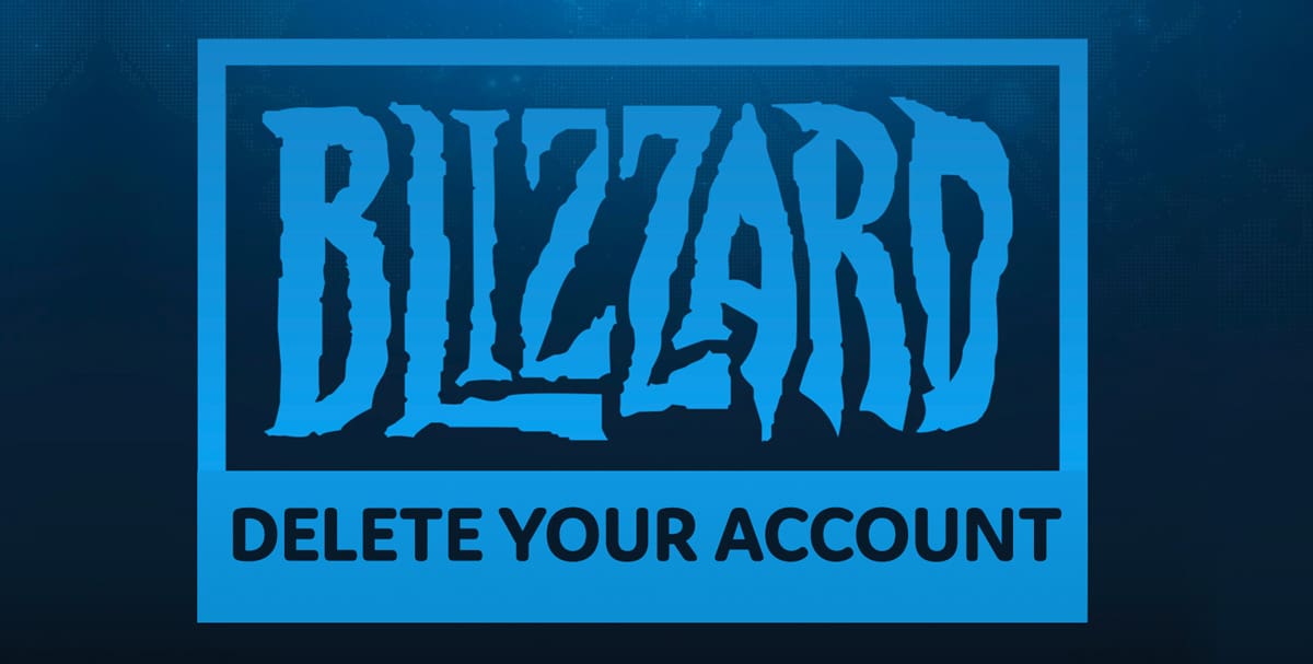 delete your blizzard account