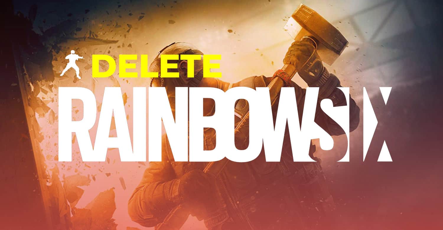 delete rainbow six siege account