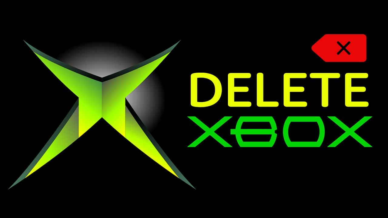 delete xbox live account