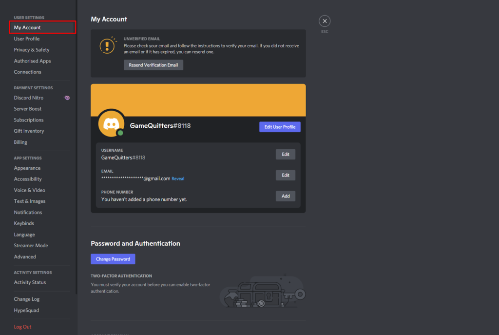 discord screenshot