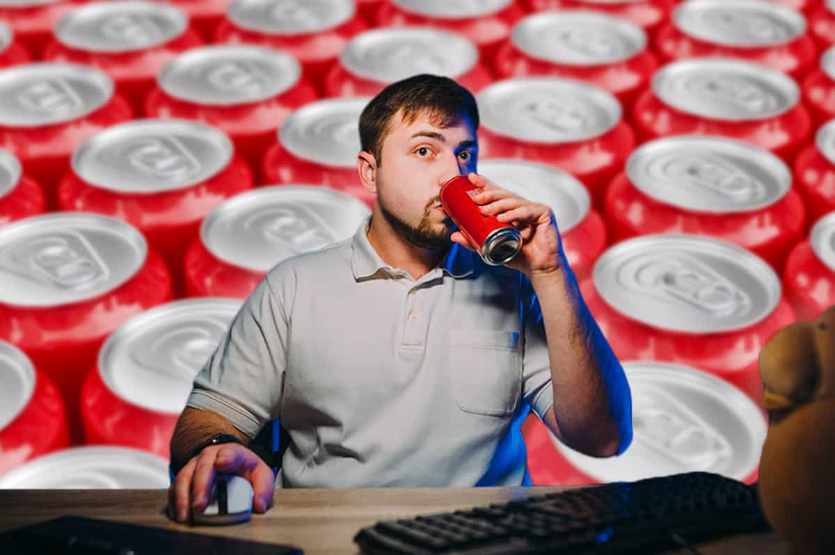 gamer soda addiction