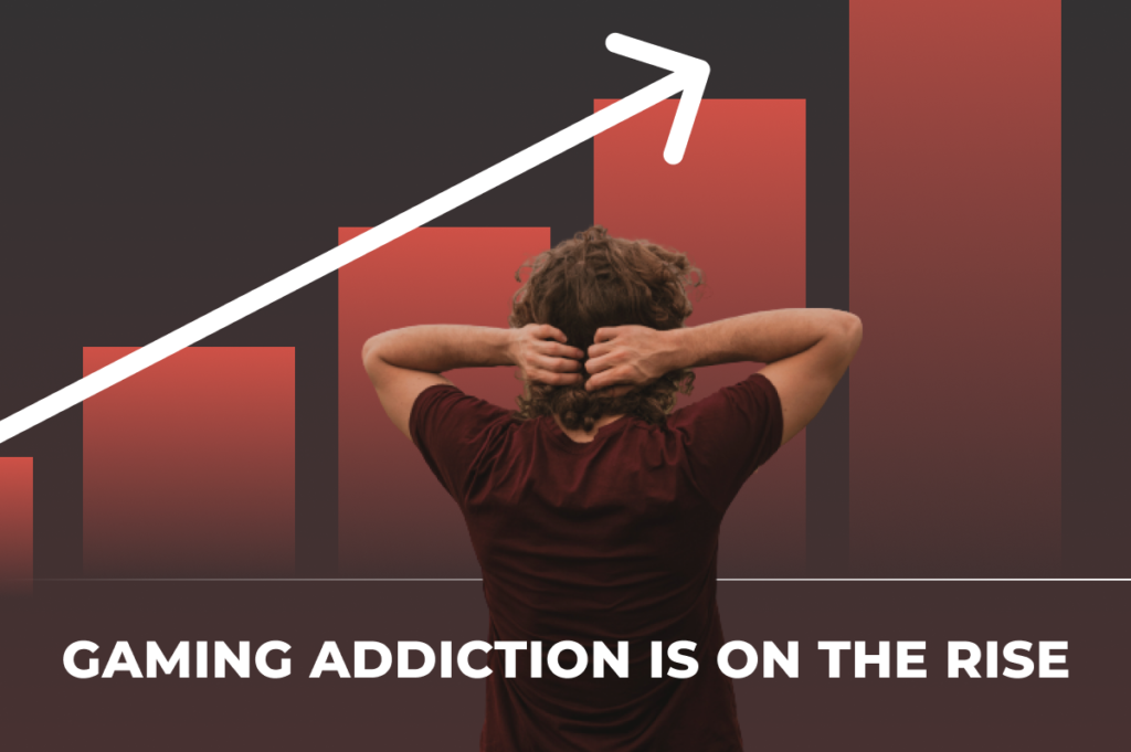 gaming addiction is on the rise