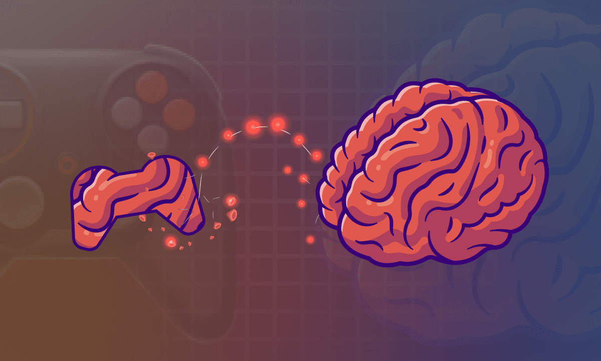gaming affects the brain