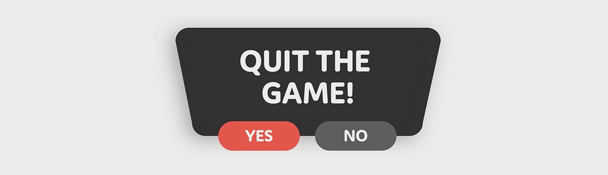 how to quit playing video games