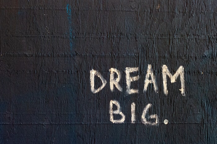 how to dream big visualization