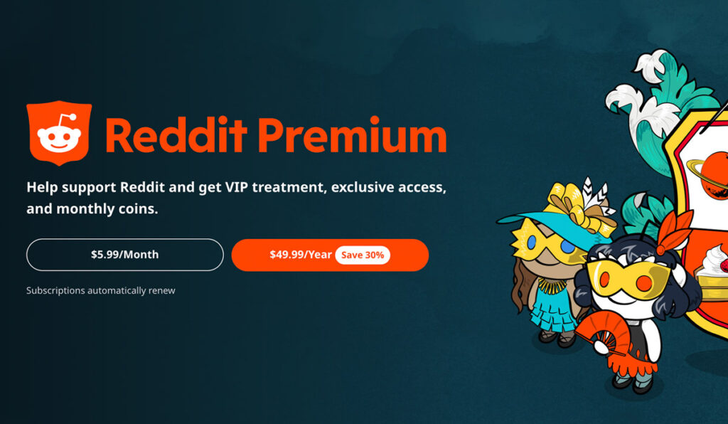 reddit premium