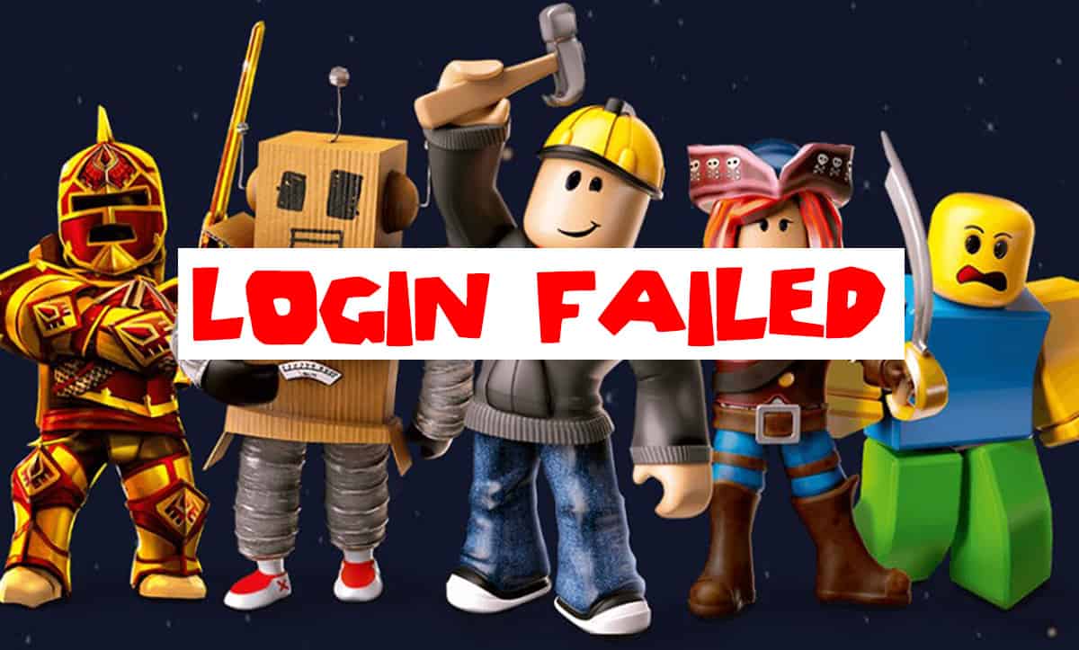 roblox login issues